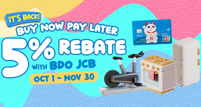 Buy Now, Pay Later Rebate